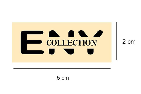 Desain Label Baju Eny