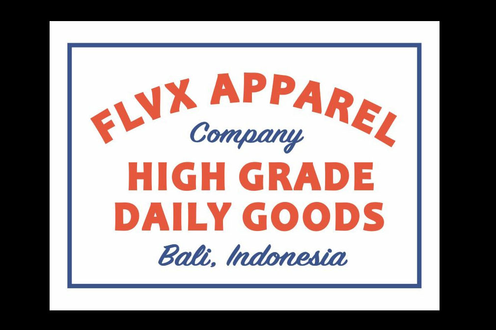 Desain Label Merk Flvx
