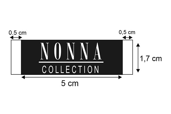 Desain Label Baju Nonna