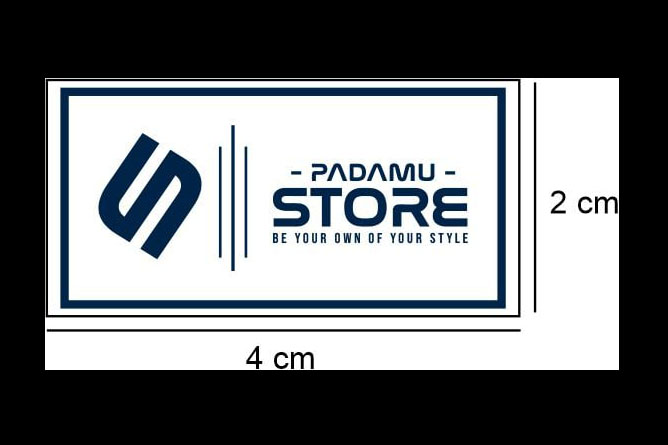 Desain Label Baju Store