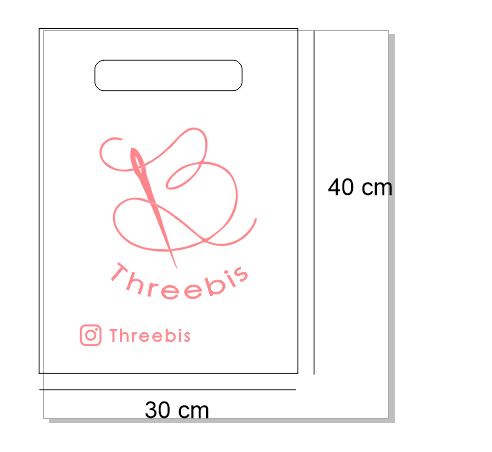 Desain Label Kaos Threebis