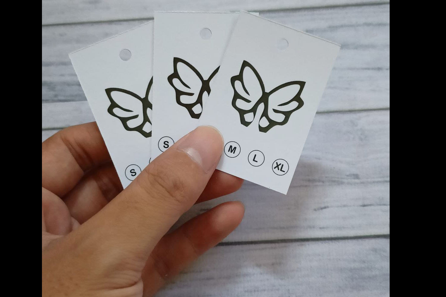 Label Kemeja Butterfly