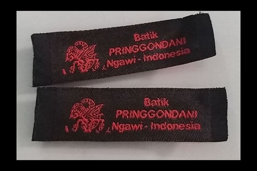 Sample / Preview Label Kemeja Batik