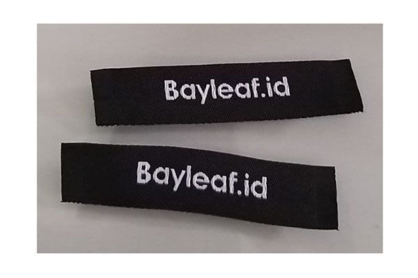 Sample / Preview Label Baju Bayleaf